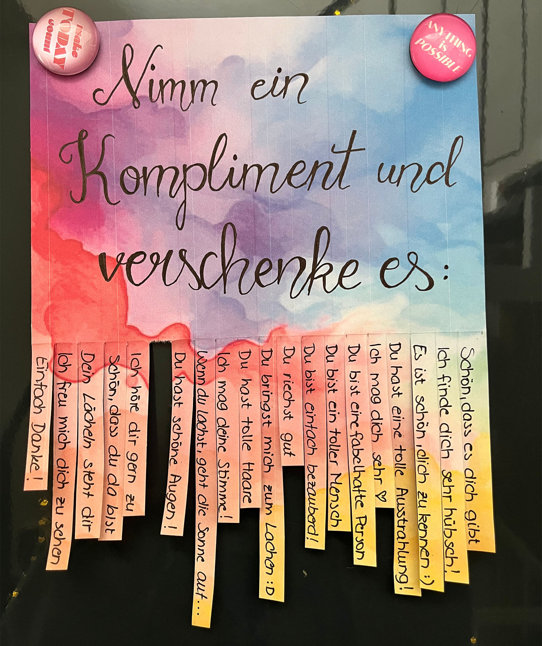 komplimente